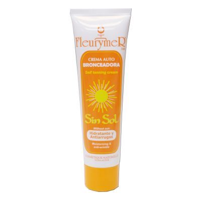 Crema autobronceadora sin sol 100ml, hidratante y antiarrugas.