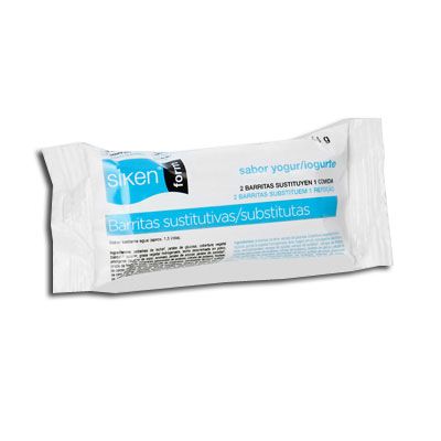 Barritas Sustitutivas yogurt SIKENFORM caja 8 unidades, control de peso.