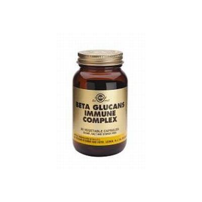 Complemento alimenticio Beta Glucanos Inmune Complex 60 cap, para fortalecer el sistema inmunológico.