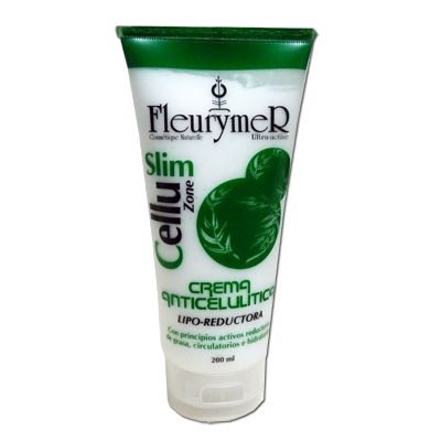Crema Anticelulítica Cellu Slim Zone 200ml, lipo-reductora.