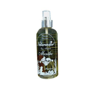 Colonia Menthe Naturandor 220ml, fragancia natural con aroma verde.