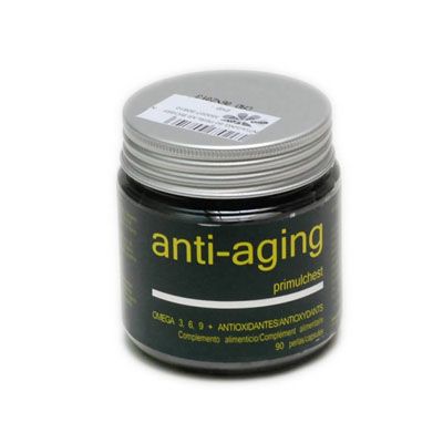 Complemento alimenticio ANTI-AGING PRIMULCHEST 90cap, ayuda en el correcto funcionamiento celular del organismo evitando radicales libres evitando el envejecimiento celular.