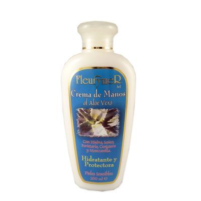 Crema de Manos Aloe y Plantas medicinales 200ml, hidratante y protectora.