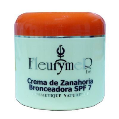 Crema de Zanahoria Bronceadora F-7 100ml, protección solar. 