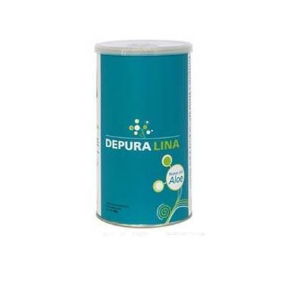 DEPURALINA con Aloe Vera azul en Polvo 450 gr, depurativo, sistema digestivo y estreñimiento.