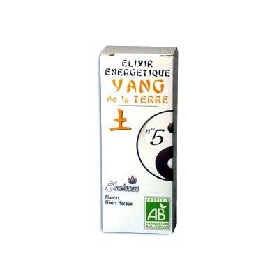 Elixir nº 05 Yang de Estómago y Pancreas (camomila), para estimular el yang del Estómago, del Páncreas y del Bazo. 