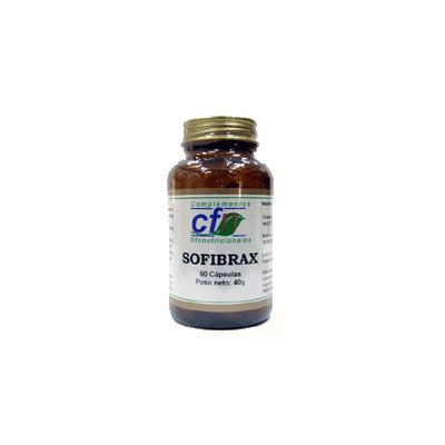 COMPLEMENTO ALIMENTICIO Sofibrax 60 cap, estreñimiento y control de peso.