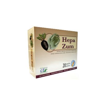 COMPLEMENTO ALIMENTICIO Hepazum 20 amp, ayuda a perder peso, hígado y aparato digestivo.