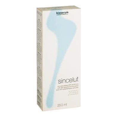 Gel SINCELUT 250ml, para ayudar a que desaparezca la piel de naranja. 