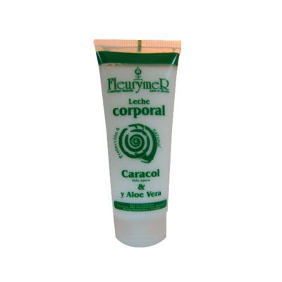 Leche corporal Caracol y Aloe 200ml, con alto poder hidratante, flexibilizante y antienvejecimiento.