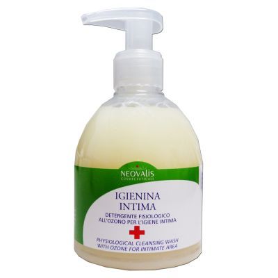 Detergente fisiológico con ozono IGIENINA INTIMA 250ml, para la higiene íntima.