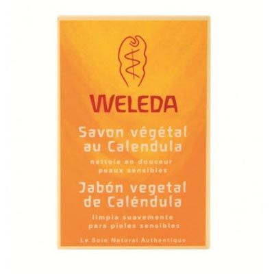 JABÓN DE VEGETAL DE CALÉNDULA 100 g, para pieles delicadas.