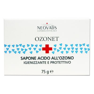 Jabón Acido con ozono OZONET 75g, desinfección y protección.
