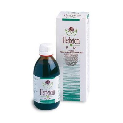 Jarabe HERBETOM 2 PM PULMONAR 250ml, mejora el estado y rendimiento de las vías respiratorias.