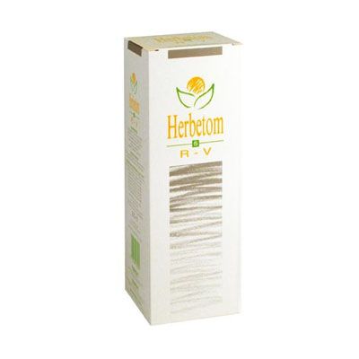 Jarabe HERBETOM 5 RV RENAL 250ml, proporciona soporte y protección a los riñones, la vejiga y el tracto urinario.