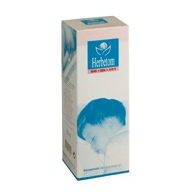 Jarabe HERBETOM BB 101 SEDANTE 125ml, mejora el estado y rendimiento del sistema nervioso. 