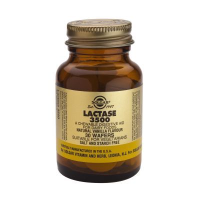Probiótico LACTASA 3500 30comp, apoyo indispensable en la digestión de lácteos y derivados.