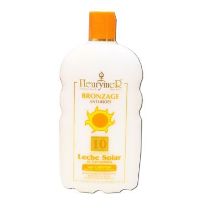 Leche Solar de Zanahoria F-10 250ml, protección solar.