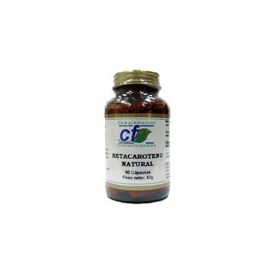 CAROTENOIDE Betacaroteno Natural 90 cap, protector para la piel, ojos y vías respiratorias.