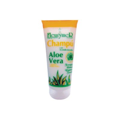 Champú Aloe Vera y Plantas 200ml, fortalece, hidrata, regenera y suaviza.