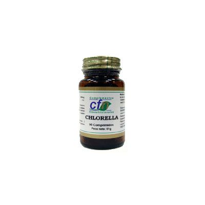 ALGA CHLORELLA 90 comp, regula el sistema digestivo y disminuye la tasa de colesterol.