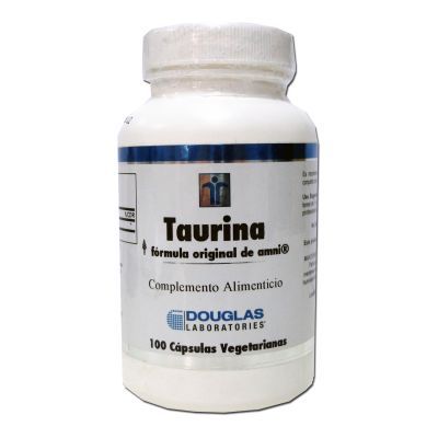 Aminoácido TAURINA 500g 100cap, salud cardiovascular.