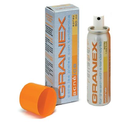 TRATAMIENTO CON SPRAY Granex 50 ml, cuidar tu piel y prevenir el acné.