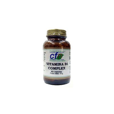 COMPLEMENTO ALIMENTICIO Vitamina B6 Compex 60 cap, alivia el síndrome premenstrual y refuerza el sistema inmunológico.