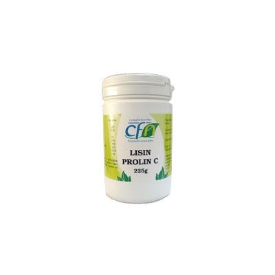 AMINOÁCIDOS LISINA, PROLINA Y VITAMINA C Lisin Prolin 225 gr, para frenar y controlar el cáncer.