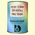 SOLODRINK te verde+fibra+menta bote instan.200gr