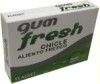 GUM FRESH chicle sabor menta 30chicles